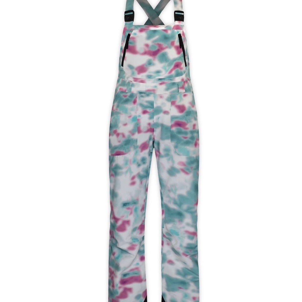 Chic Pink and Green Women's Jumpsuit